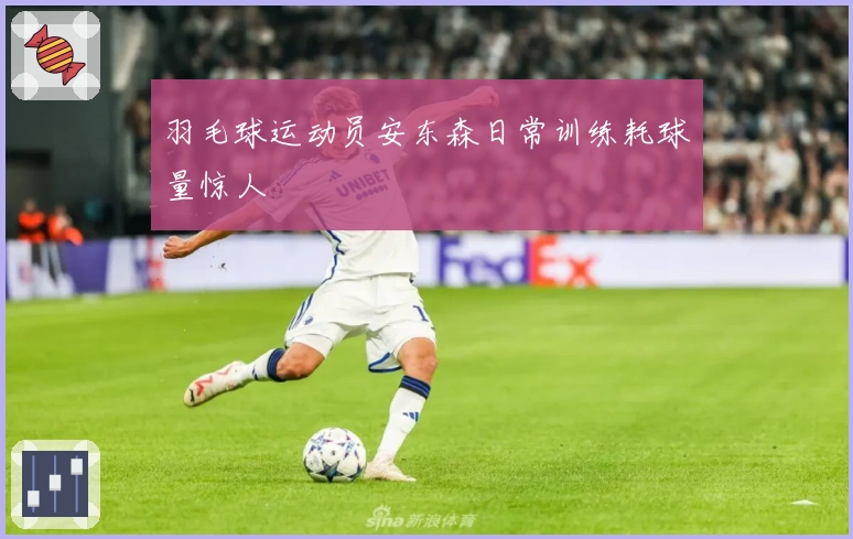 羽毛球运动员安东森日常训练耗球量惊人